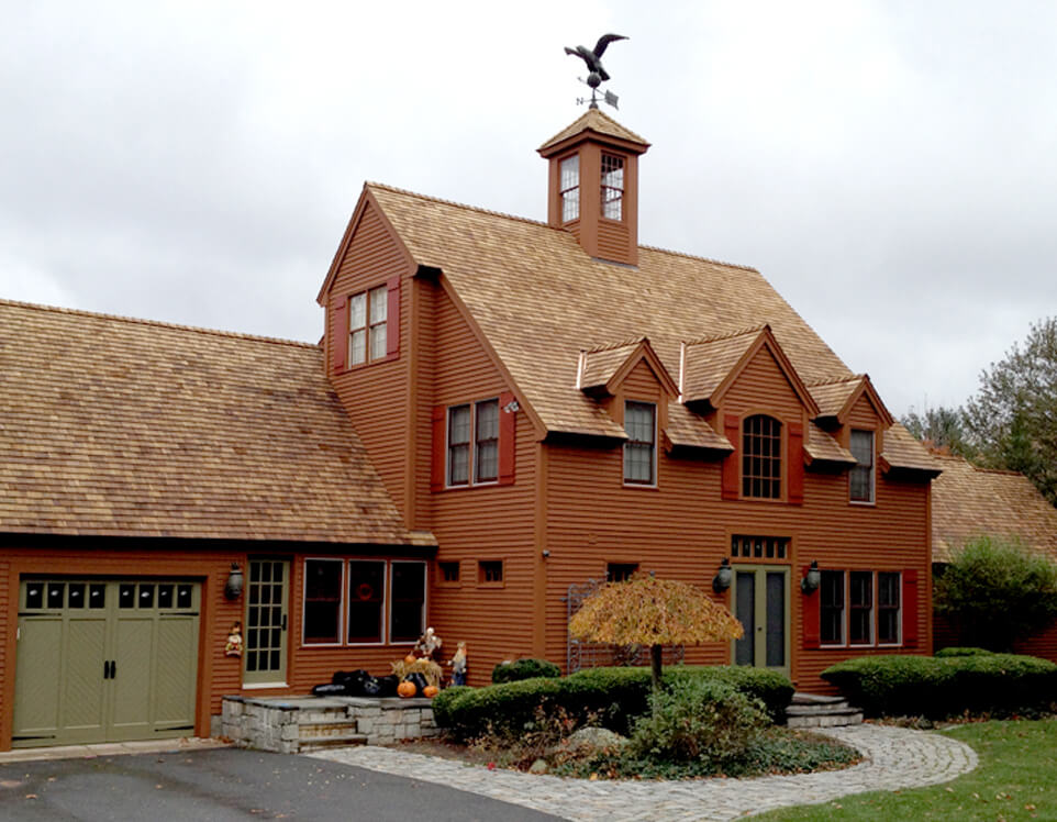 Cedarworks installs cedar shingle roofs in Hyannis, MA